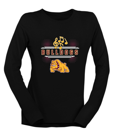 Big Spring Bulldogs Band # 3 Women's Premium LS T-Shirt