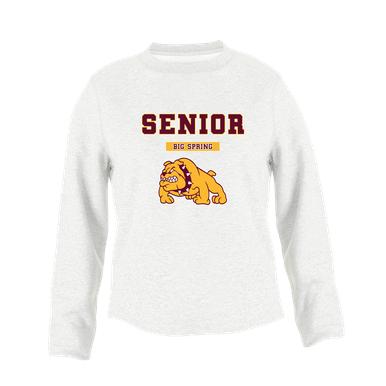 Big Spring Bulldogs Senior #2 Women's Sweatshirt