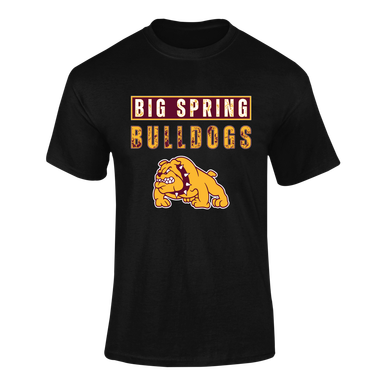 Big Spring Bulldogs Mascot #9 Men's Premium SS T-Shirt