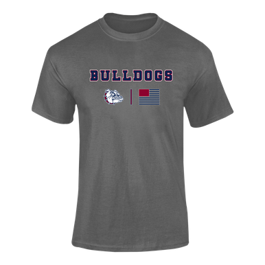 Sierra Linda Bulldogs Team Colors Flag Men's Premium SS T-Shirt