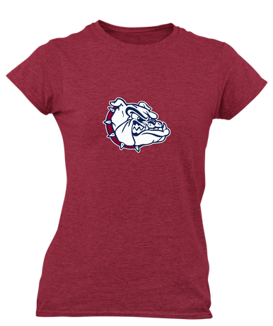 Sierra Linda Bulldogs Mascot #1 Women's Premium SS T-Shirt