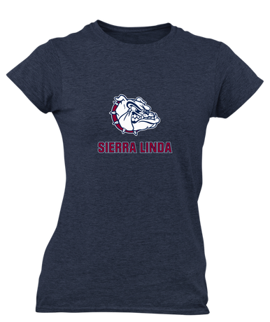 Sierra Linda Bulldogs Mascot #2 Women's Premium SS T-Shirt