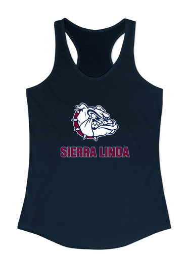 Sierra Linda Bulldogs Mascot #2 Women's Tank Top