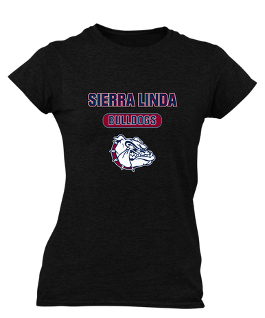 Sierra Linda Bulldogs Mascot #3 Women's SS T-Shirt