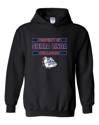 Sierra Linda Bulldogs Property Of Men's Hoodie