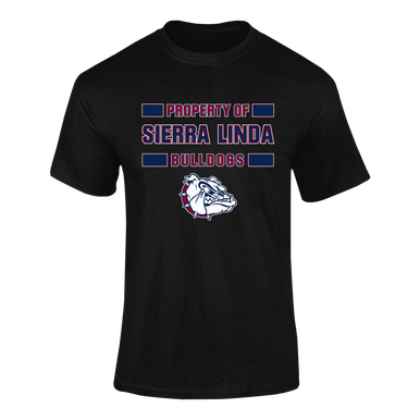 Sierra Linda Bulldogs Property Of Men's Premium SS T-Shirt