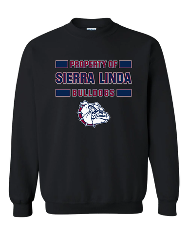 Sierra Linda Bulldogs Property Of Men's Sweatshirt