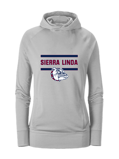 Sierra Linda Bulldogs Mascot #4 Women's Hoodie