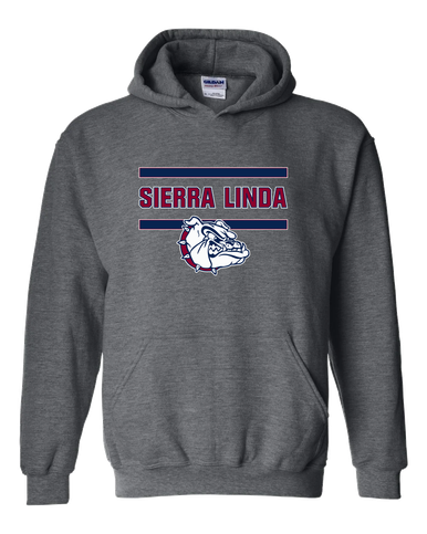 Sierra Linda Bulldogs Mascot #4 Men's Hoodie