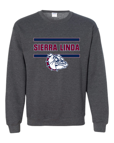 Sierra Linda Bulldogs Mascot #4 Men's Sweatshirt