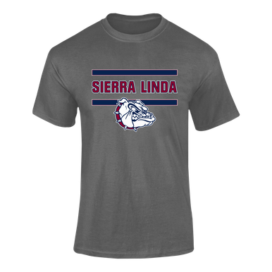 Sierra Linda Bulldogs Mascot #4 Men's SS T-Shirt