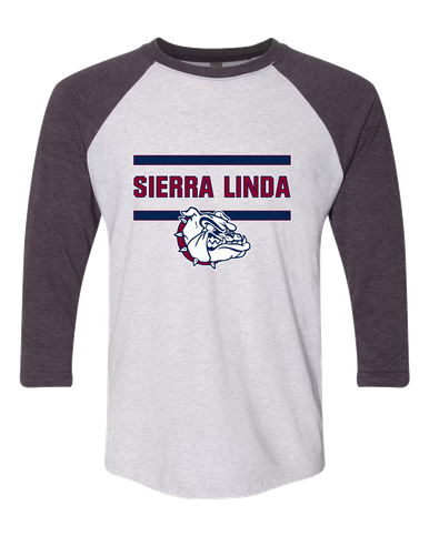 Sierra Linda Bulldogs Mascot #4 Men's Baseball T-Shirt