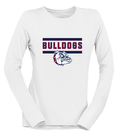Sierra Linda Bulldogs Mascot #5 Women's LS T-Shirt