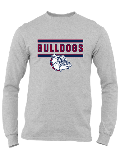 Sierra Linda Bulldogs Mascot #5 Men's LS T-Shirt