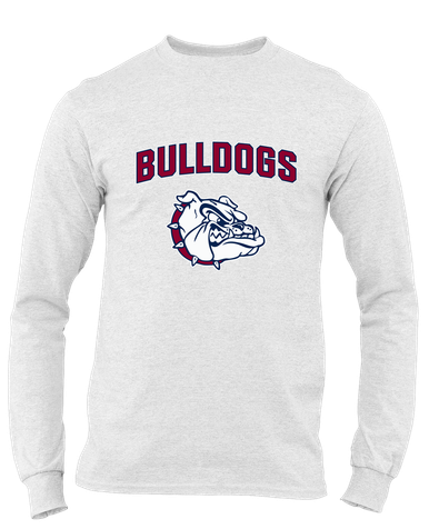 Sierra Linda Bulldogs Mascot #6 Men's LS T-Shirt