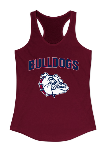 Sierra Linda Bulldogs Mascot #6 Women's Tank Top
