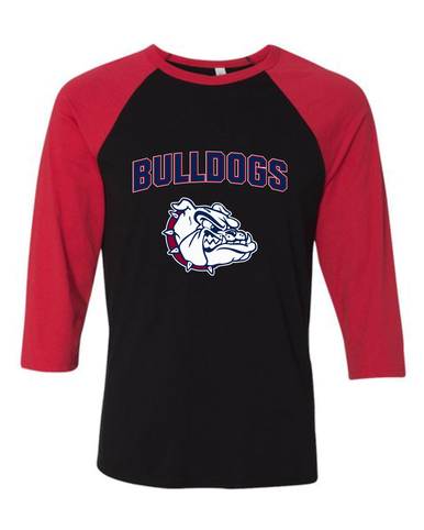 Sierra Linda Bulldogs Mascot #6 Women's Baseball T-Shirt