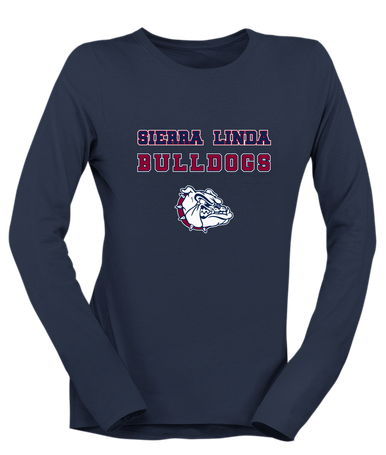 Sierra Linda Bulldogs Spirit Women's LS T-Shirt