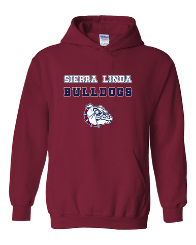 Sierra Linda Bulldogs Spirit Men's Hoodie