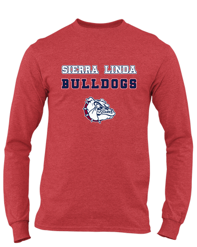 Sierra Linda Bulldogs Spirit Men's LS T-Shirt