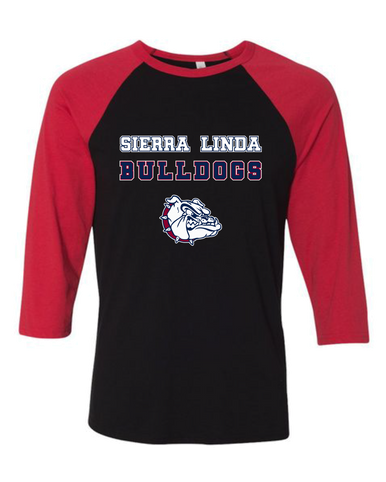 Sierra Linda Bulldogs Spirit Men's Baseball T-Shirt
