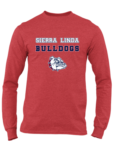 Sierra Linda Bulldogs Spirit Men's Premium LS T-Shirt