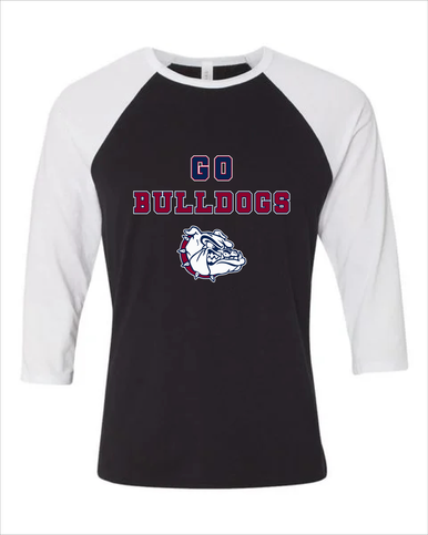 Sierra Linda Bulldogs Go Team Women's Baseball T-Shirt