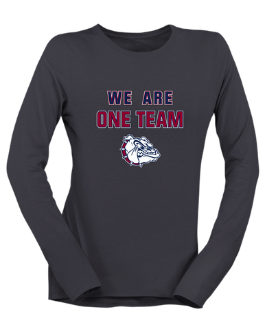 Sierra Linda Bulldogs We Are One Team Women's LS T-Shirt