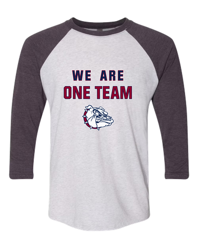 Sierra Linda Bulldogs We Are One Team Women's Baseball T-Shirt