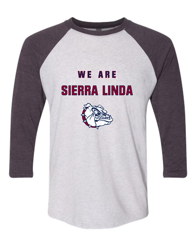 Sierra Linda Bulldogs We Are Men's Baseball T-Shirt