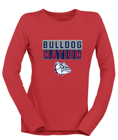 Sierra Linda Bulldogs Nation #1 Women's LS T-Shirt