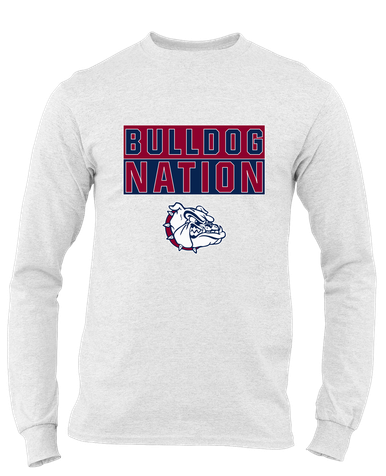 Sierra Linda Bulldogs Nation #1 Men's LS T-Shirt