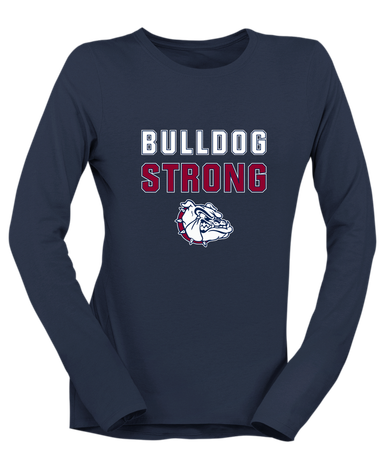Sierra Linda Bulldogs Strong #2 Women's LS T-Shirt