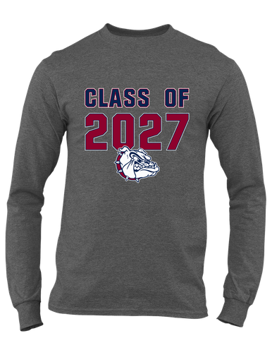 Sierra Linda Bulldogs Class of 2027 Men's LS T-Shirt