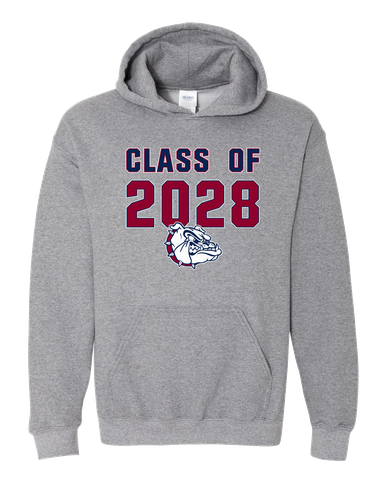 Sierra Linda Bulldogs Class of 2028 Men's Hoodie