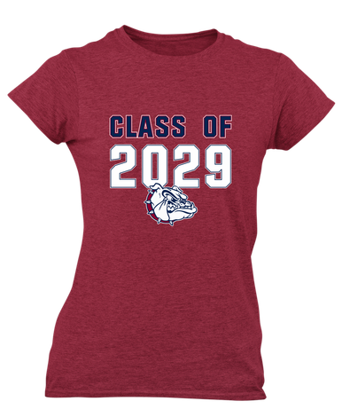 Sierra Linda Bulldogs Class of 2029 Women's Premium SS T-Shirt