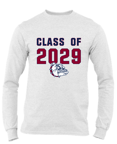 Sierra Linda Bulldogs Class of 2029 Men's LS T-Shirt