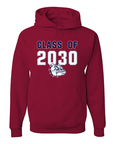 Sierra Linda Bulldogs Class of 2030 Men's Premium Hoodie