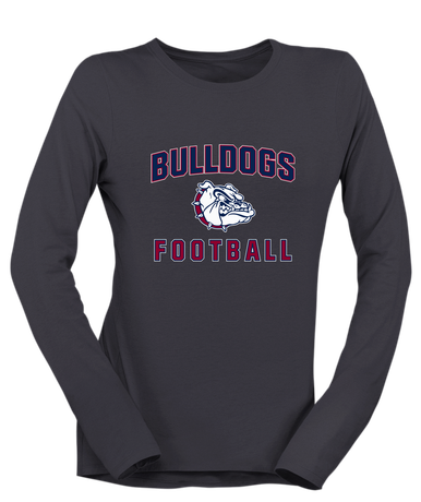 Sierra Linda Bulldogs Football #1 Women's LS T-Shirt