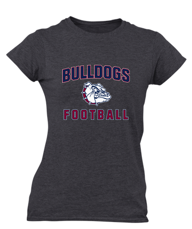 Sierra Linda Bulldogs Football #1 Women's Premium SS T-Shirt