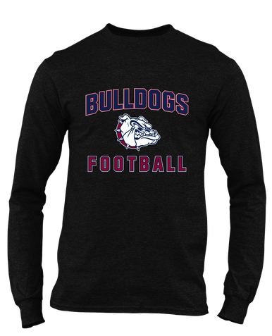 Sierra Linda Bulldogs Football #1 Men's LS T-Shirt