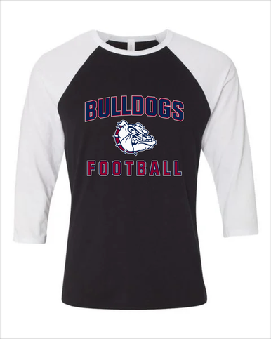 Sierra Linda Bulldogs Football #1 Men's Baseball T-Shirt