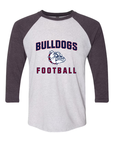 Sierra Linda Bulldogs Football #1 Women's Baseball T-Shirt