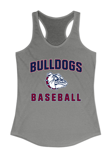 Sierra Linda Bulldogs Baseball #1 Women's Tank Top