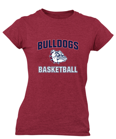 Sierra Linda Bulldogs Basketball #1 Women's SS T-Shirt