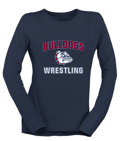 Sierra Linda Bulldogs Wrestling Women's LS T-Shirt