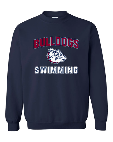 Sierra Linda Bulldogs Swimming Men's Sweatshirt