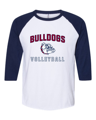 Sierra Linda Bulldogs Volleyball Women's Baseball T-Shirt