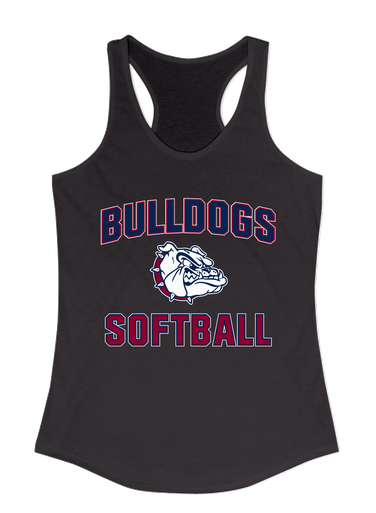 Sierra Linda Bulldogs Softball #1 Women's Tank Top