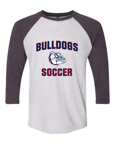 Sierra Linda Bulldogs Soccer #1 Women's Baseball T-Shirt